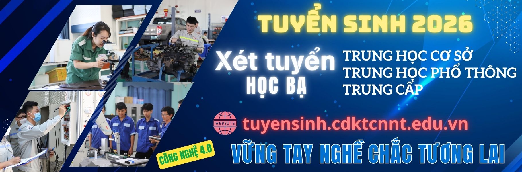 THÔNG TIN TUYỂN SINH NĂM 2026
